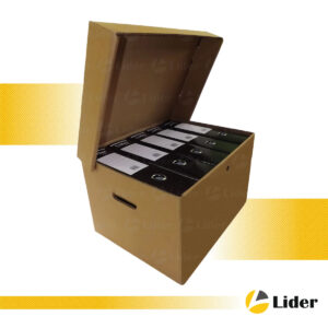 Caja corrugada para 5 archivadores