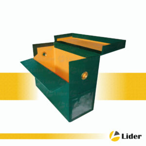 Caja prensada con mica