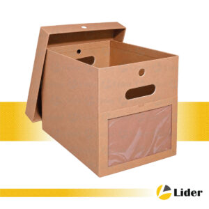 Caja Archivadora de Cartón Kraft