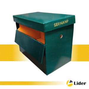 Caja archivadora con serigrafía