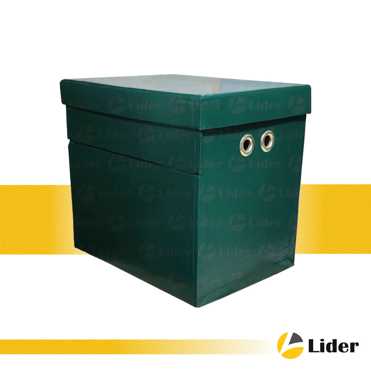 Caja archivadora con anillos