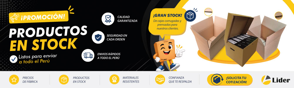 STOCK DE CAJAS